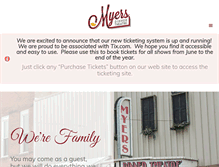 Tablet Screenshot of myersdt.com